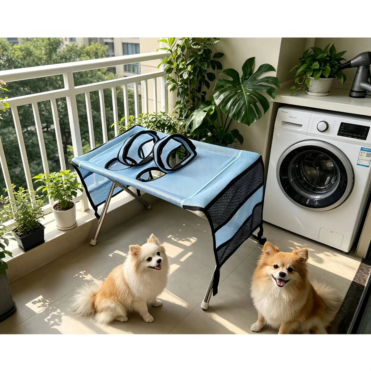 Sudly pet grooming hammock
