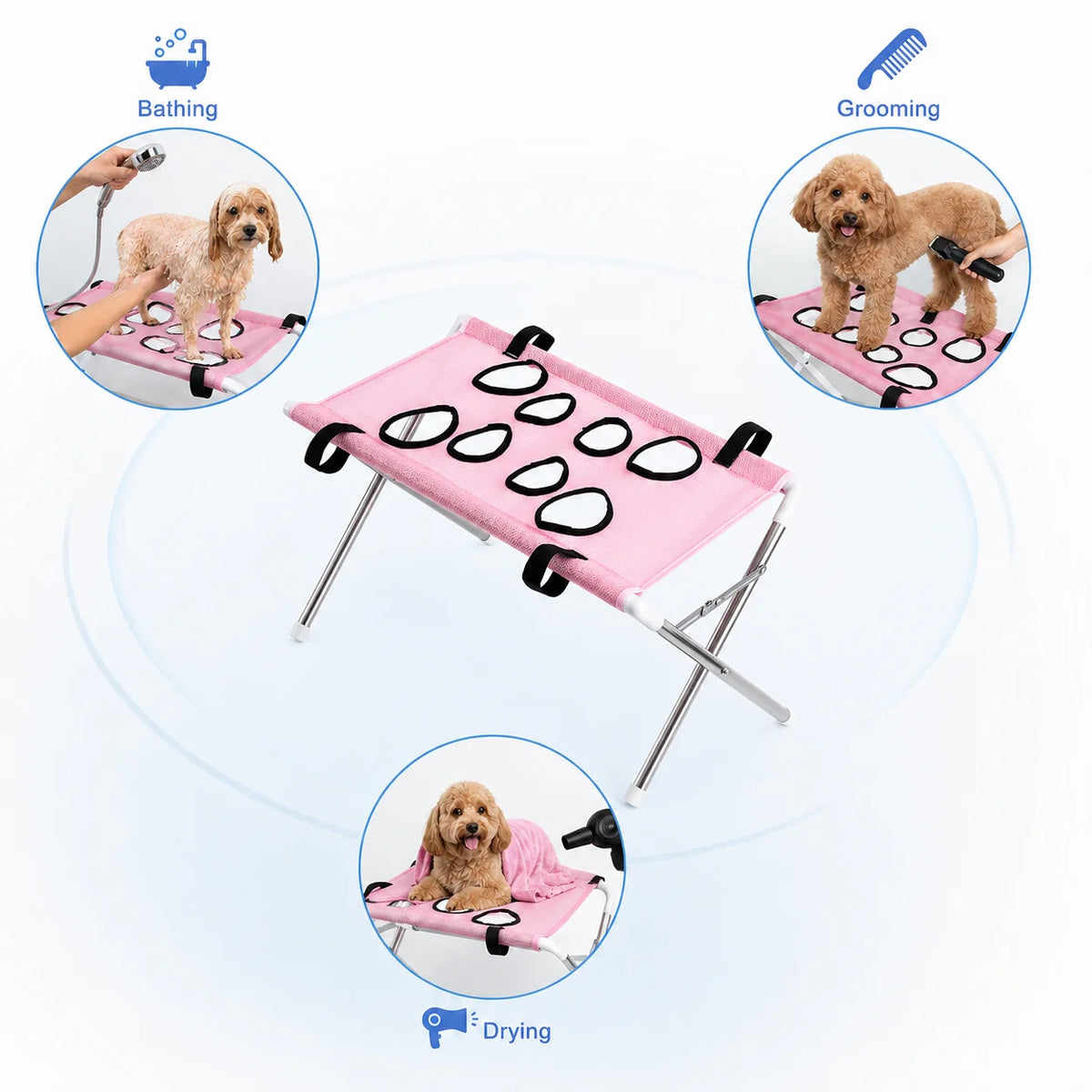 Sudly pet grooming hammock